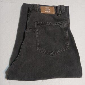 We The Free Women's Tinsley Baggy MR Straight Leg Jeans 26 Gray